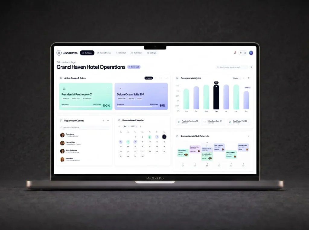 Hotel Management Dashboard